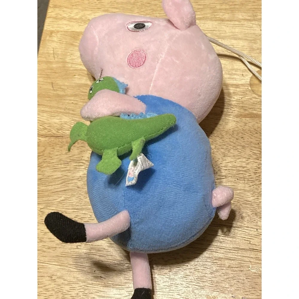 Peppa Pig plush George Lot X 2‎ Children's Soft toys Dinosaur Teddy Bear